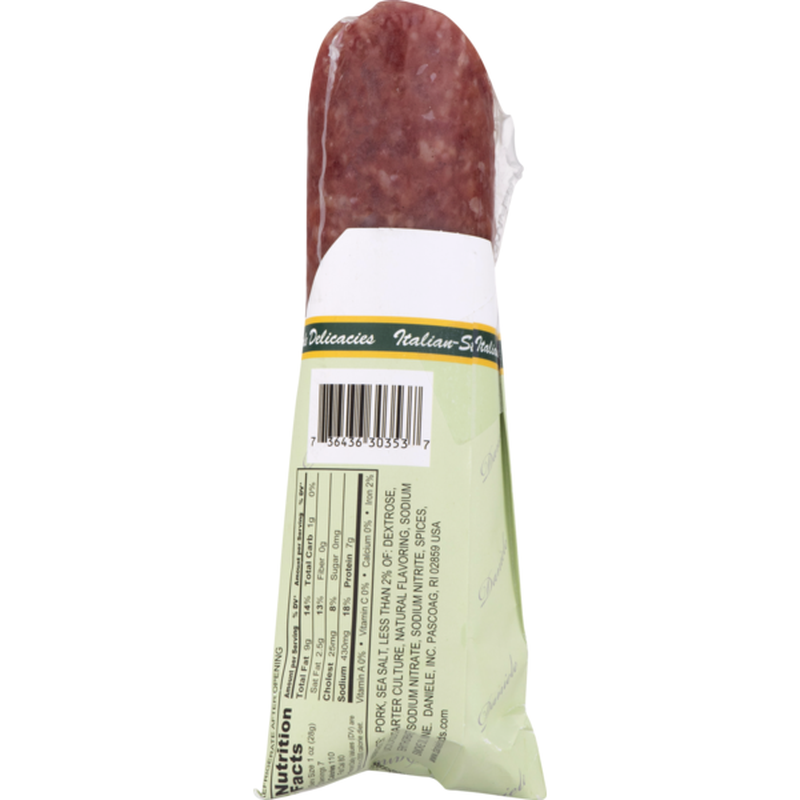 Daniele Salame Tuscana, 7 oz | 198g