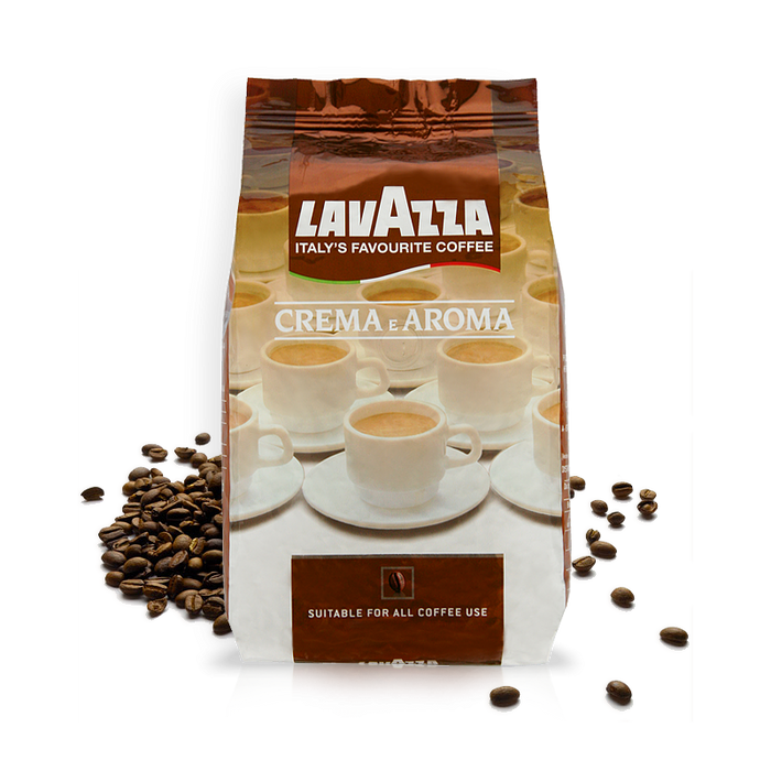 LavAzza Crema e Aroma Coffee Beans, 2.2 LB Bag