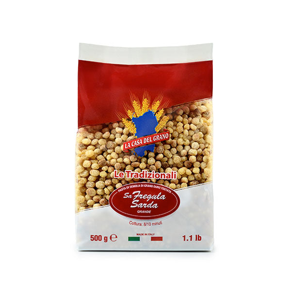 La Casa Del Grano Sa Fregula Sarda BIG, 17.6 oz | 500g