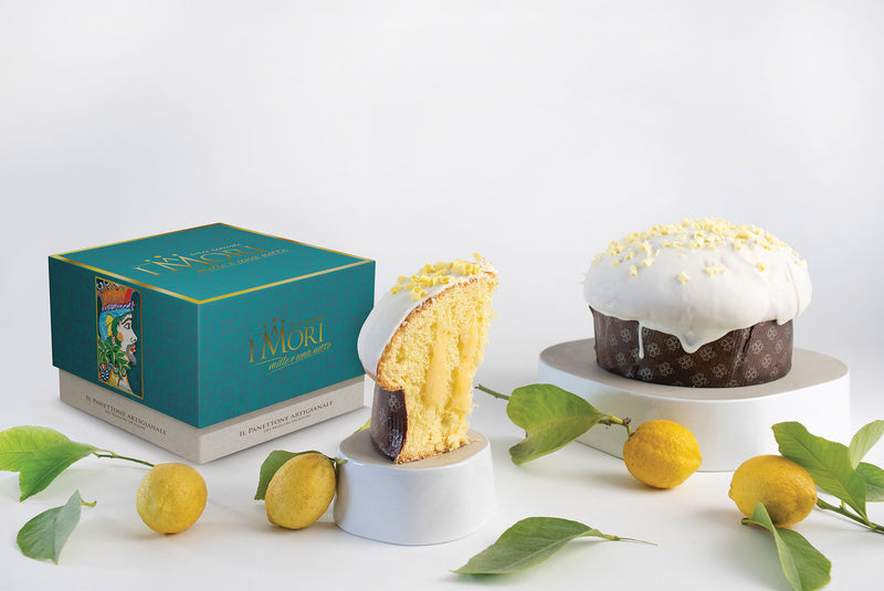 I MORI Almond Panettone DEI Maestri Siciliani al Limone, 35.27 Oz | 1kg