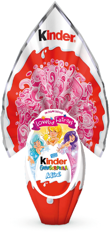 Kinder Gran Sorpresa MINI, Girl (Lei), Chocolate Easter Egg, 1.4 oz | 41g