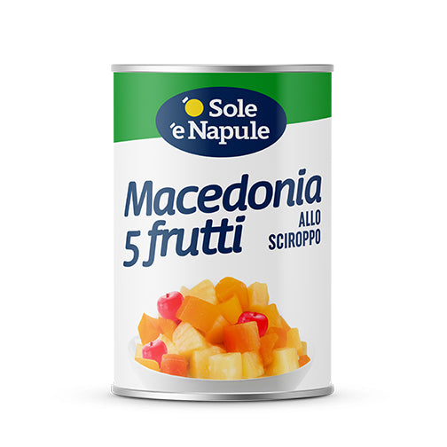 O Sole E Napule Fruit Cocktail In Syrup, 14 oz | 400g