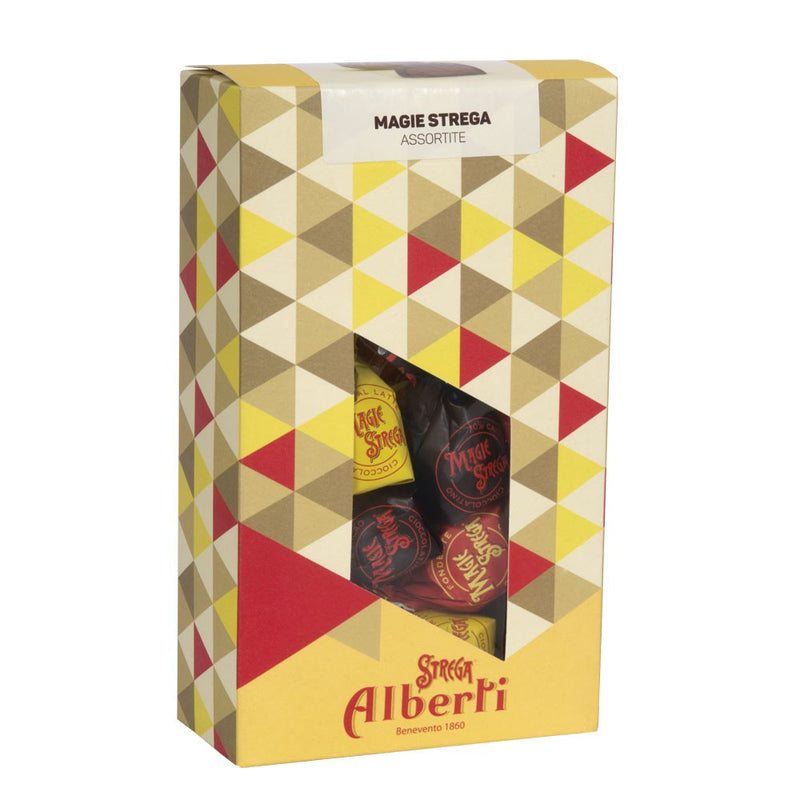Strega Assorted Filled Truffle Chocolates, Magie Strega Assortite, 8.81 oz - 250g