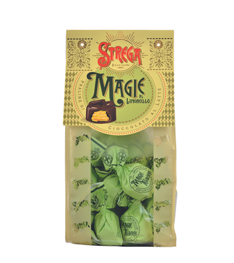 Strega Milk Chocolate Truffles with Limoncello Creme, 5.29 oz | 150g