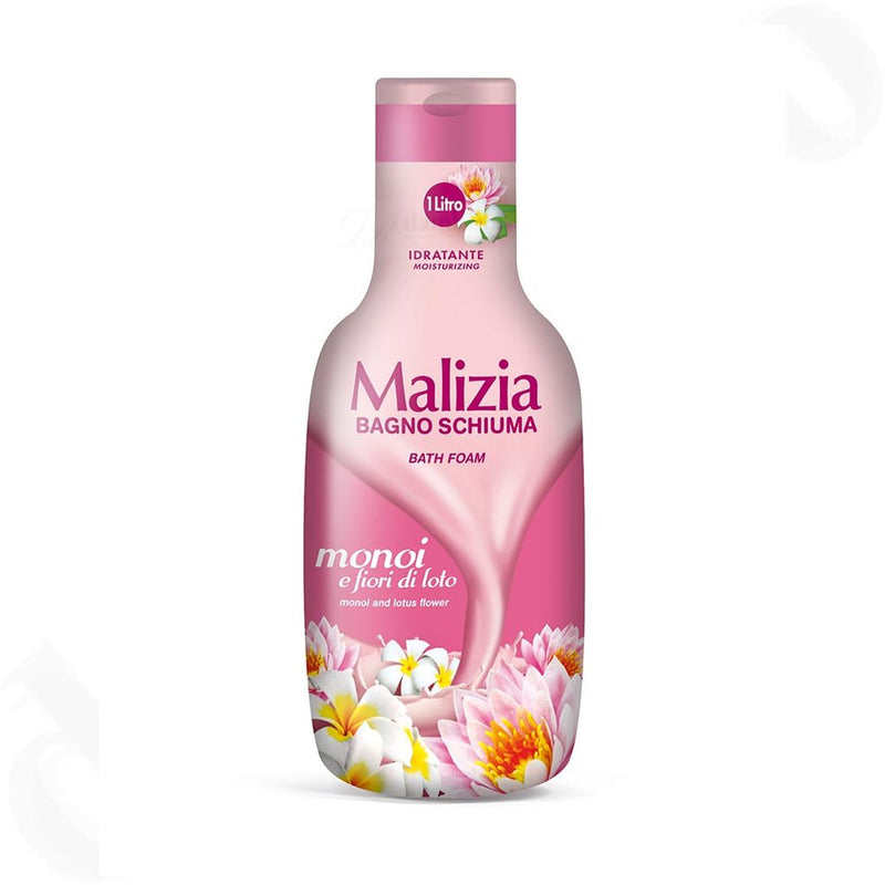 Mirato Malizia Bath Foam Monoi and Lotus Flowers, 1000ml