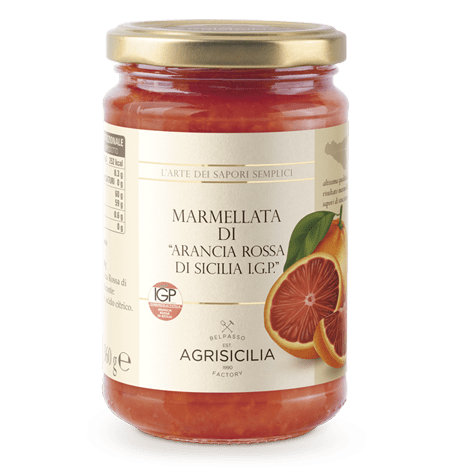 Agrisicilia Sicilian Blood Orange Marmalade I.G.P., 12.7 oz | 360g