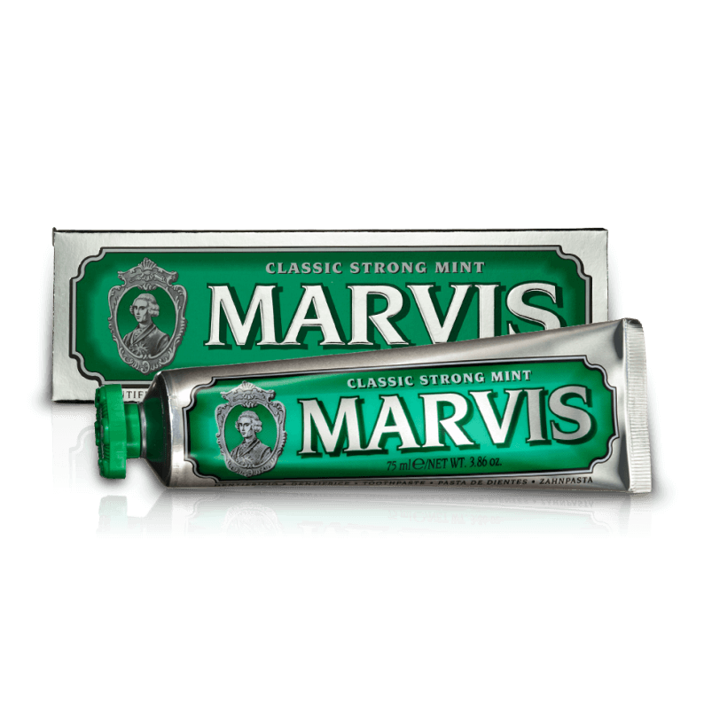 Marvis Classic Strong Mint Toothpaste, 3.86 oz | 75ml — Piccolo's ...