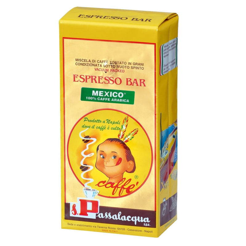 Passalacqua Mexico 100% Arabica Whole Bean Coffee, 1kg | 2.2 lbs