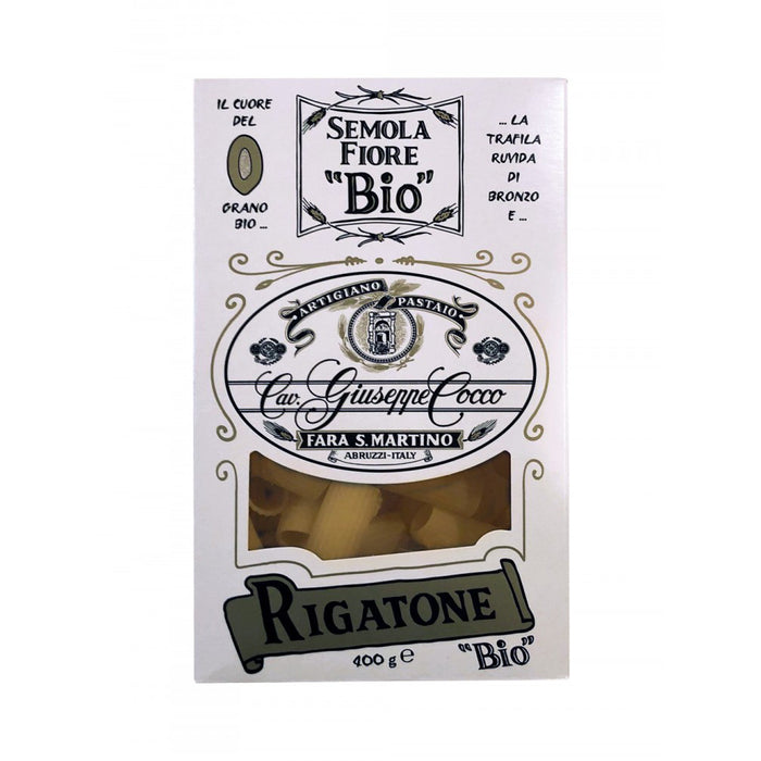 Giuseppe Cocco Organic Rigatone, 14.11 oz | 400g
