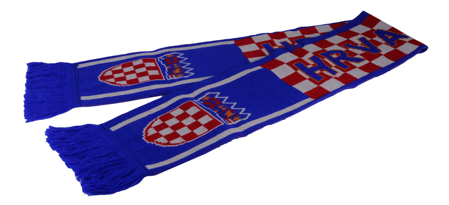 Croatia Knitted Scarf