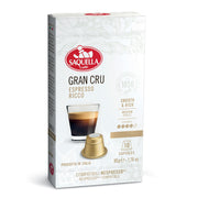 Saquella Caffe Nesoresso Capsule Gran Cru, 10 pk, 1.76 oz | 50g