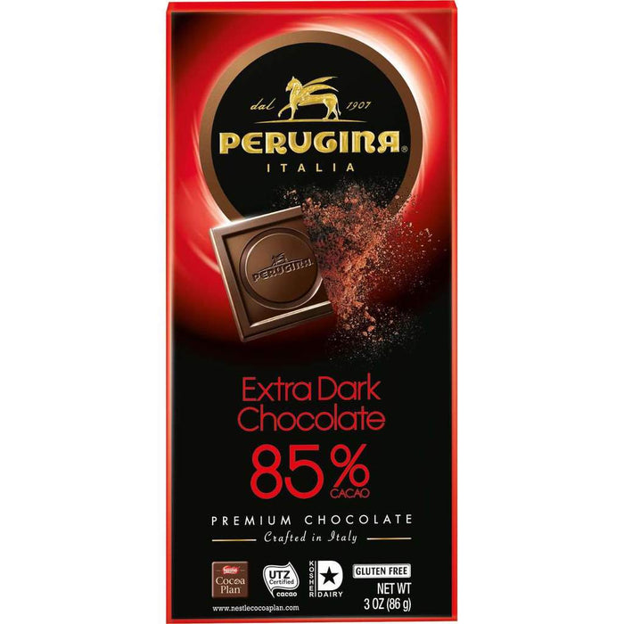 Perugina Extra Dark Chocolate 85%, Cacao. 3 oz | 86g