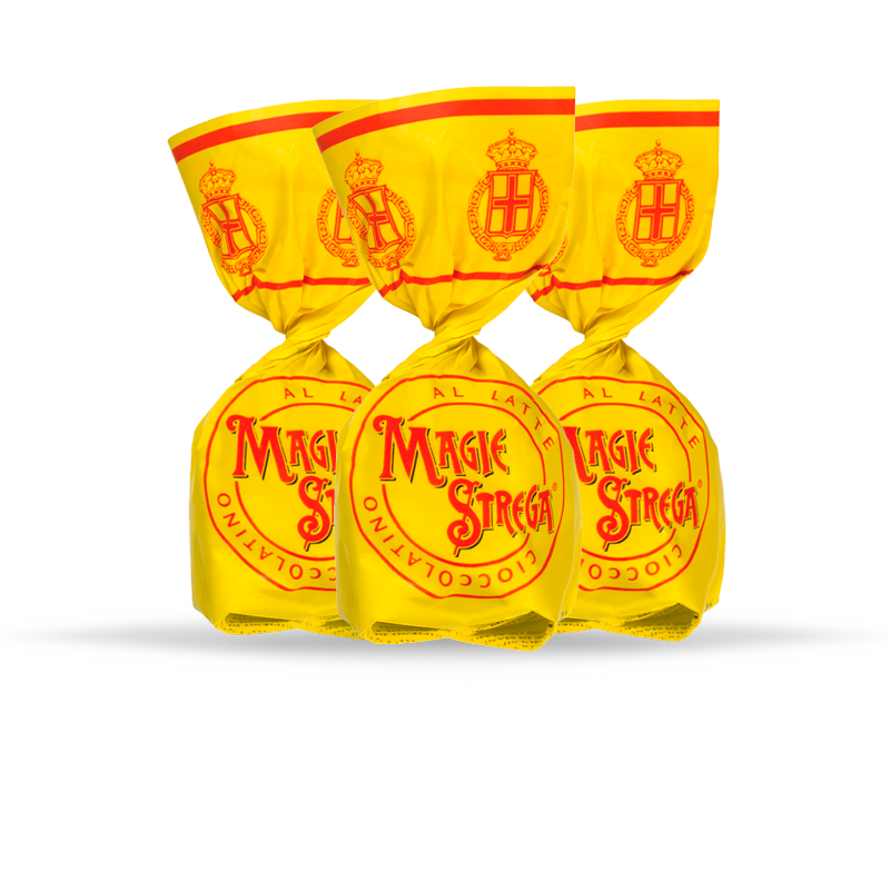 Strega Milk Chocolate Truffles with Liqueur Creme, Magie Strega, 5.29 oz | 150g