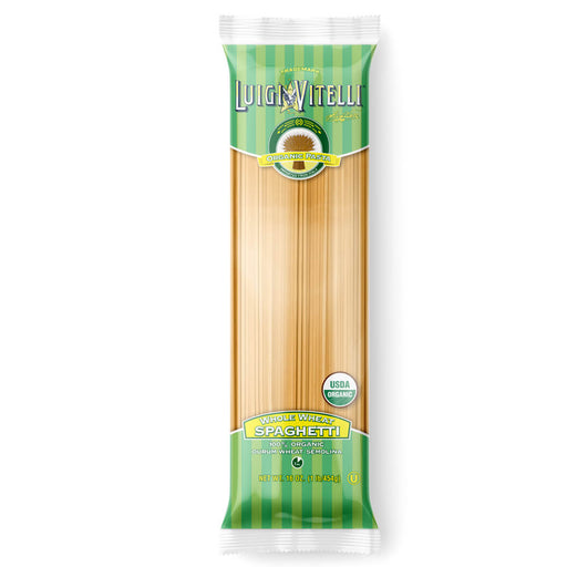 Luigi Vitelli Organic Whole Wheat Spaghetti, 16 oz | 454g