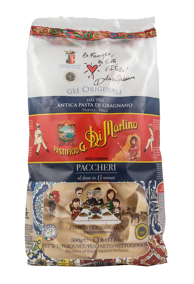 Pastificio G. Di Martino Pasta Paccheri, 16 oz | 453g