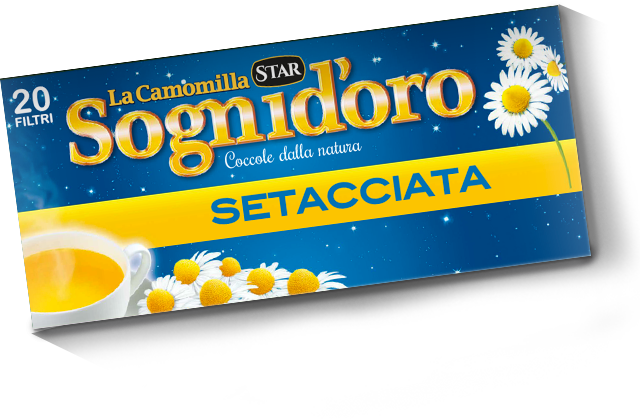 Sognidoro Chamomile Herbal Tea, 20 Bags, 1.7 oz | 33.4g