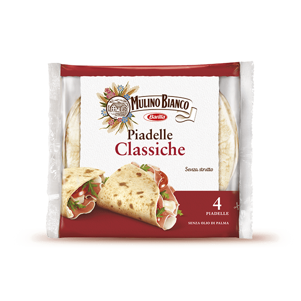 Mulino Bianco Classic Piadelle, 4 x 75g, 300g