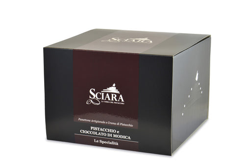 Sciara Panettone with Pistachio and Modica Chocolate, 26.45 oz | 750g