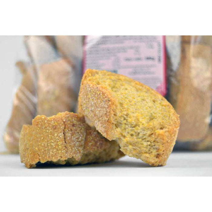 Mascolo Biscottificio Toasted Bread with Corn Flour, 14.1 oz  | 400g