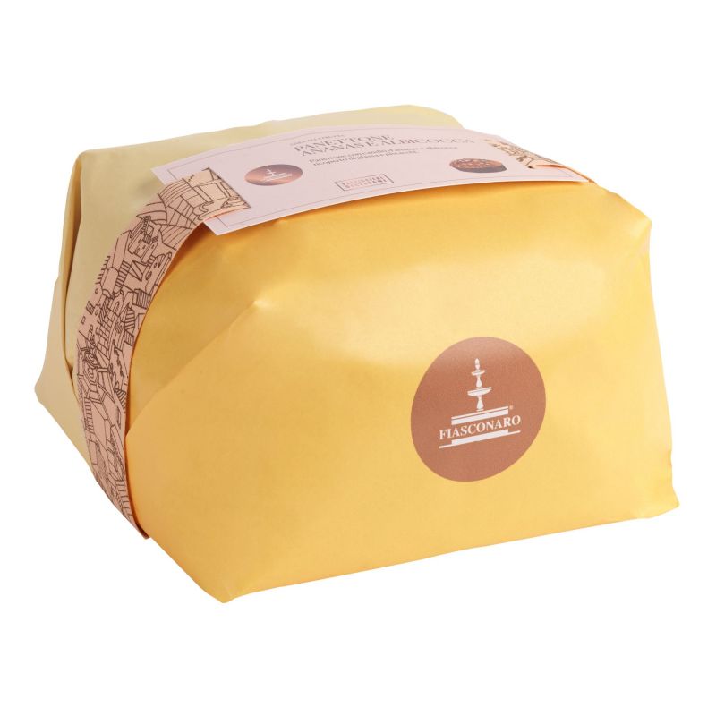 Fiasconaro Pineapple and Apricot, with Pistachio Nuts Panettone, 35 oz | 1kg