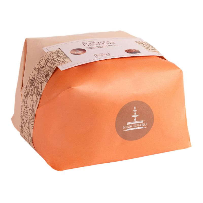 Fiasconaro Panettone With Chocolate Chip, Cioccolato Panettone, 1kg