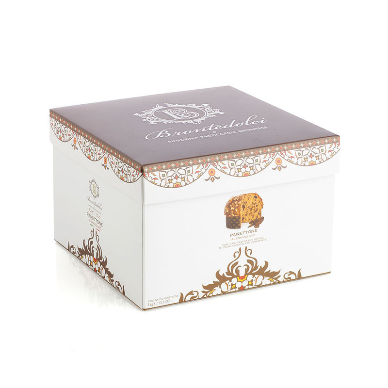 Brontedolci Panettone With Chocolate, al Cioccolato, 35.3 oz | 1 kg