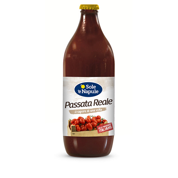 O Sole e Napule Tomatoes Passata “Reale” Glass, 23.2oz | 660g