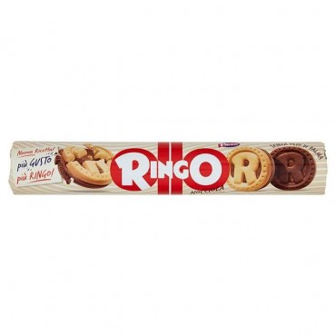 Pavesi Ringo Hazelnut (Nocciola e Choco) Cookies Tube, 165g
