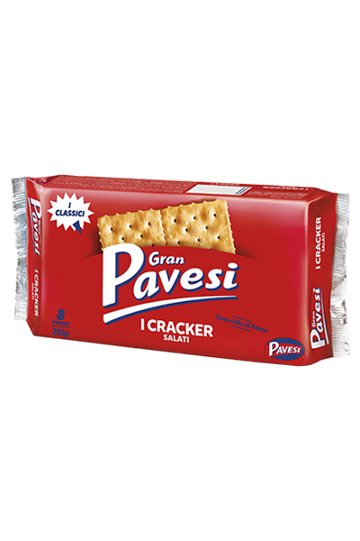 Pavesi Salted Crackers, 8.82 oz | 250g