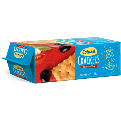 Colussi Crackers Salted, 500g