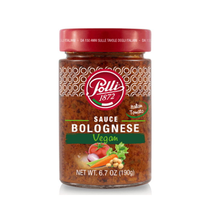 Polli  Bolognese Sauce Vegan, 6.7 oz | 190g