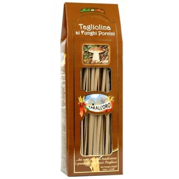 Tarall'oro Tagliolina Porcini Mushroom Pasta, 8.8 oz | 250g