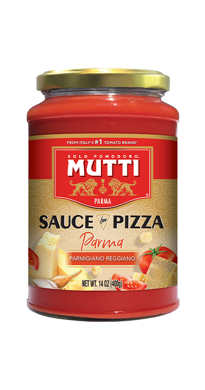 Mutti Sauce for Pizza Parma, Parmigiano Reggiano, 14 oz | 400g