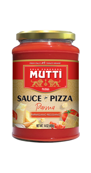 Mutti Sauce for Pizza Parma, Parmigiano Reggiano, 14 oz | 400g