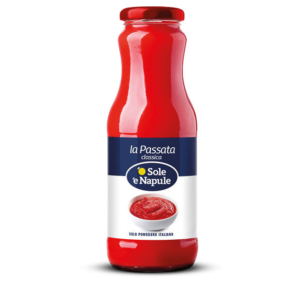 O Sole e Napule Classic Tomato Sauce, Passata Classica, 24oz | 680g