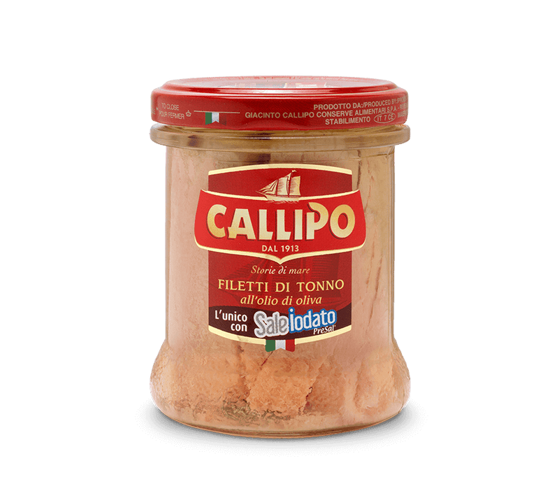 Callipo Solid White Tuna in Olive Oil 7 oz.