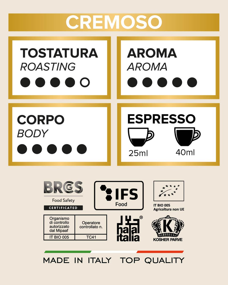 Tostini Cremoso Whole Bean 2.2 lb