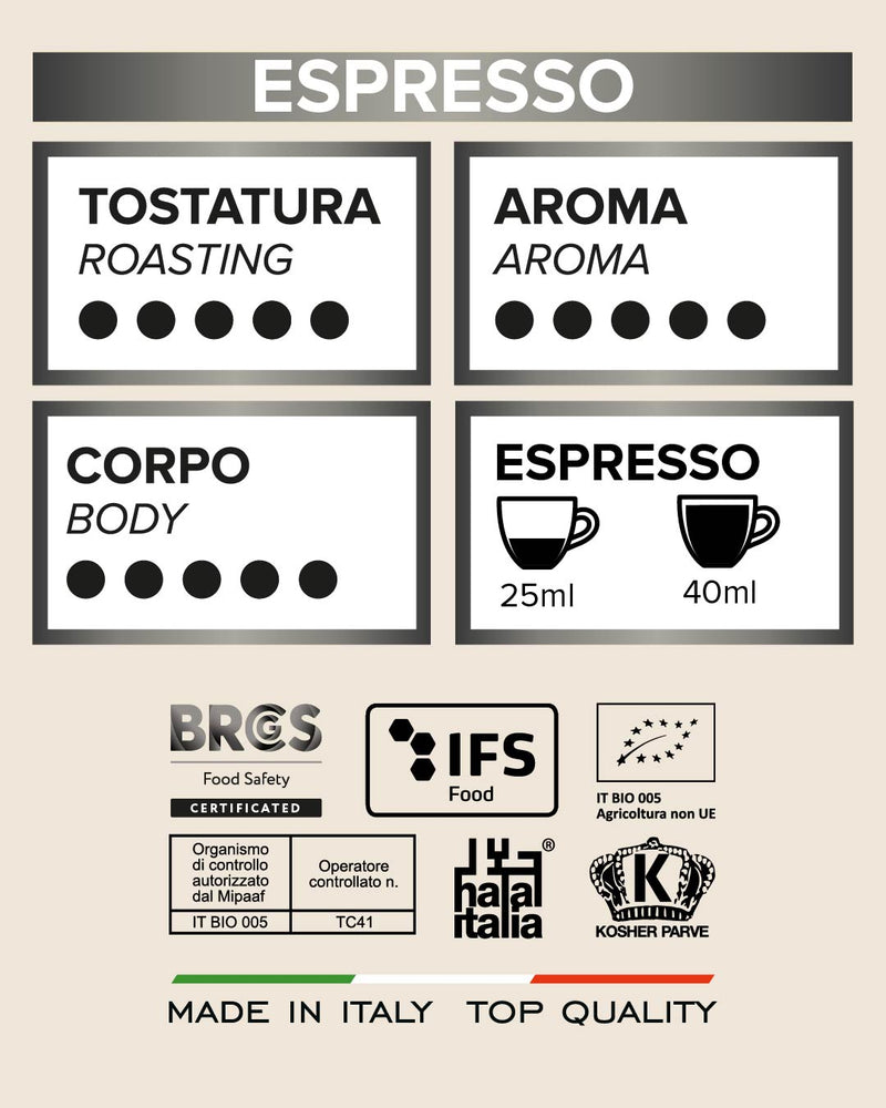 Tostini Espresso Whole Bean 2.2 lb