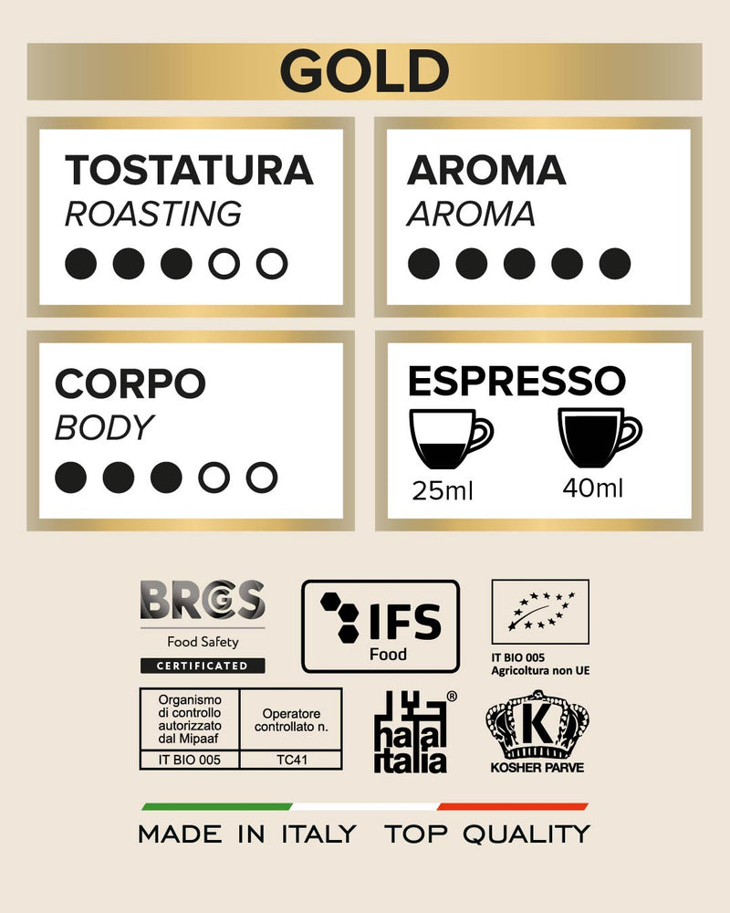 Tostini Gold Ground Coffee 8.8 oz