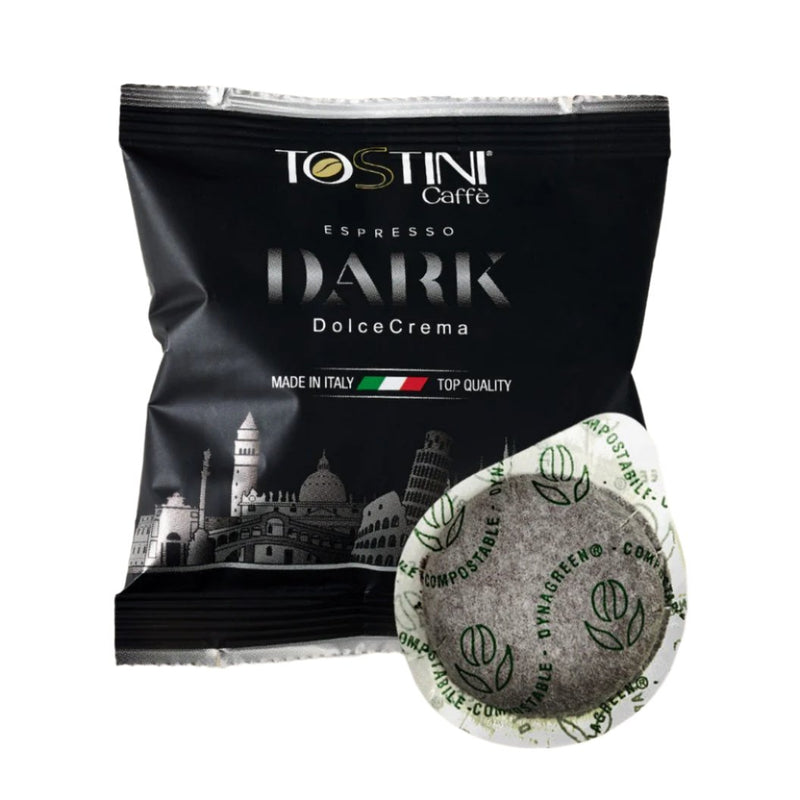 Tostini Dark Pods, 100 pk