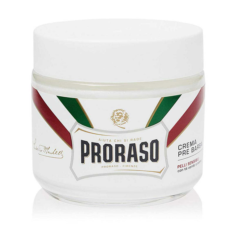 Proraso Pre-Shave Cream, Sensitive Skin, 3.6 oz. | 100ml