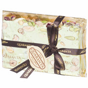 Quaranta Soft Pistachio Torrone Slice, 5.29 oz | 150g