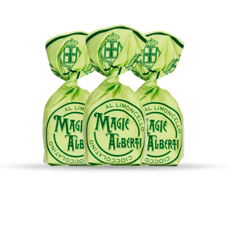 Strega Milk Chocolate Truffles with Limoncello Creme, 5.29 oz | 150g