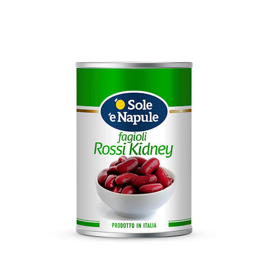 O Sole E Napule Italian Red Kidney Beans, 14 oz | 400g