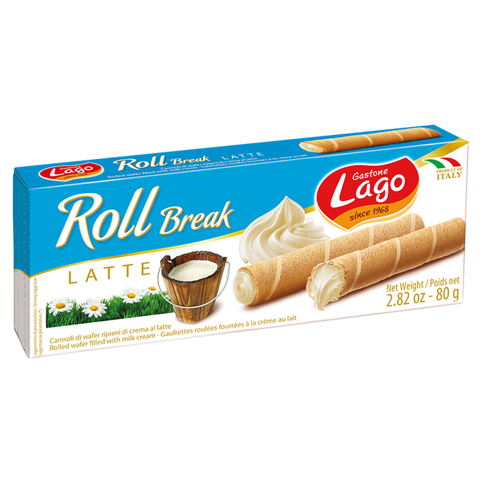 Lago Roll Break Milk, 2.82 oz | 80g