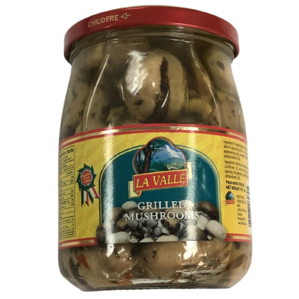 La Valle Grilled Mushrooms, 19.4 oz | 550g