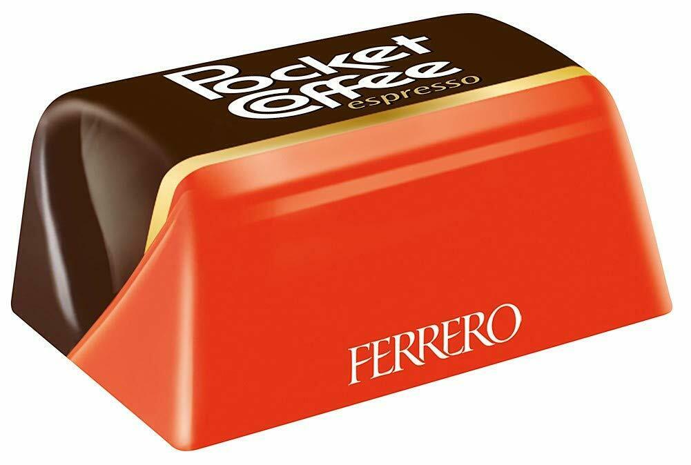  Ferrero Pocket Coffee Made in Italy 5 Packs of 5