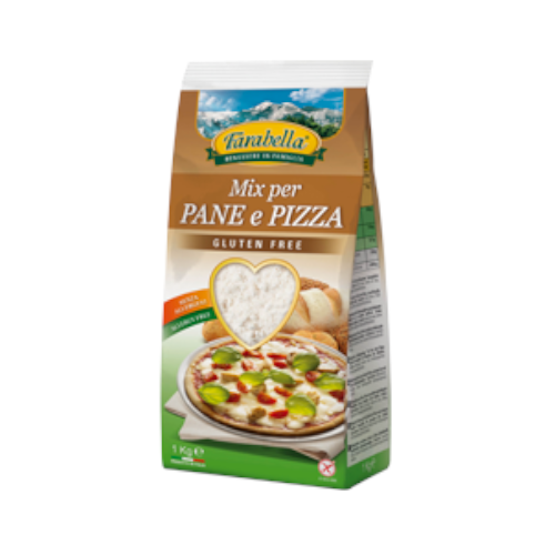 Farabella Gluten Free Bread & Pizza Mix, Mix Per Pane e Pizza, 1kg | 2.2 lb