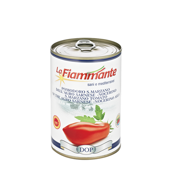 La Fiammante San Marzano DOP Whole Peeled Tomatoes, 14 oz | 400g
