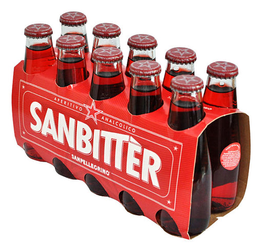 San Pellegrino Sanbitter RED Full Case 40 x 3.4 OZ Bottles